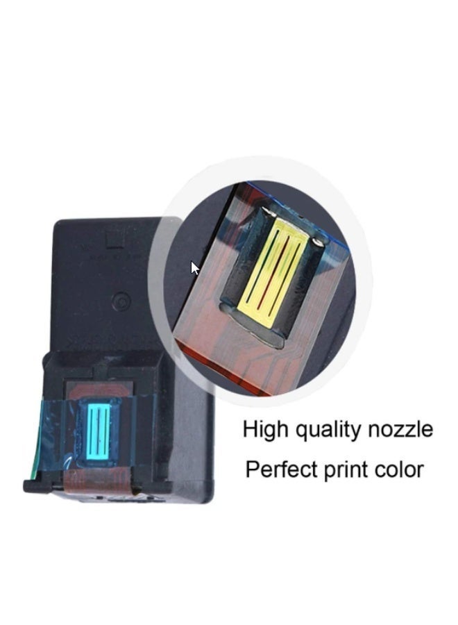 انك خراطيش الحبر 653 653H متوافقة مع طابعات HP 6000 و 6400 و6075 و 6475 متعددة الوظائف. - Image 2